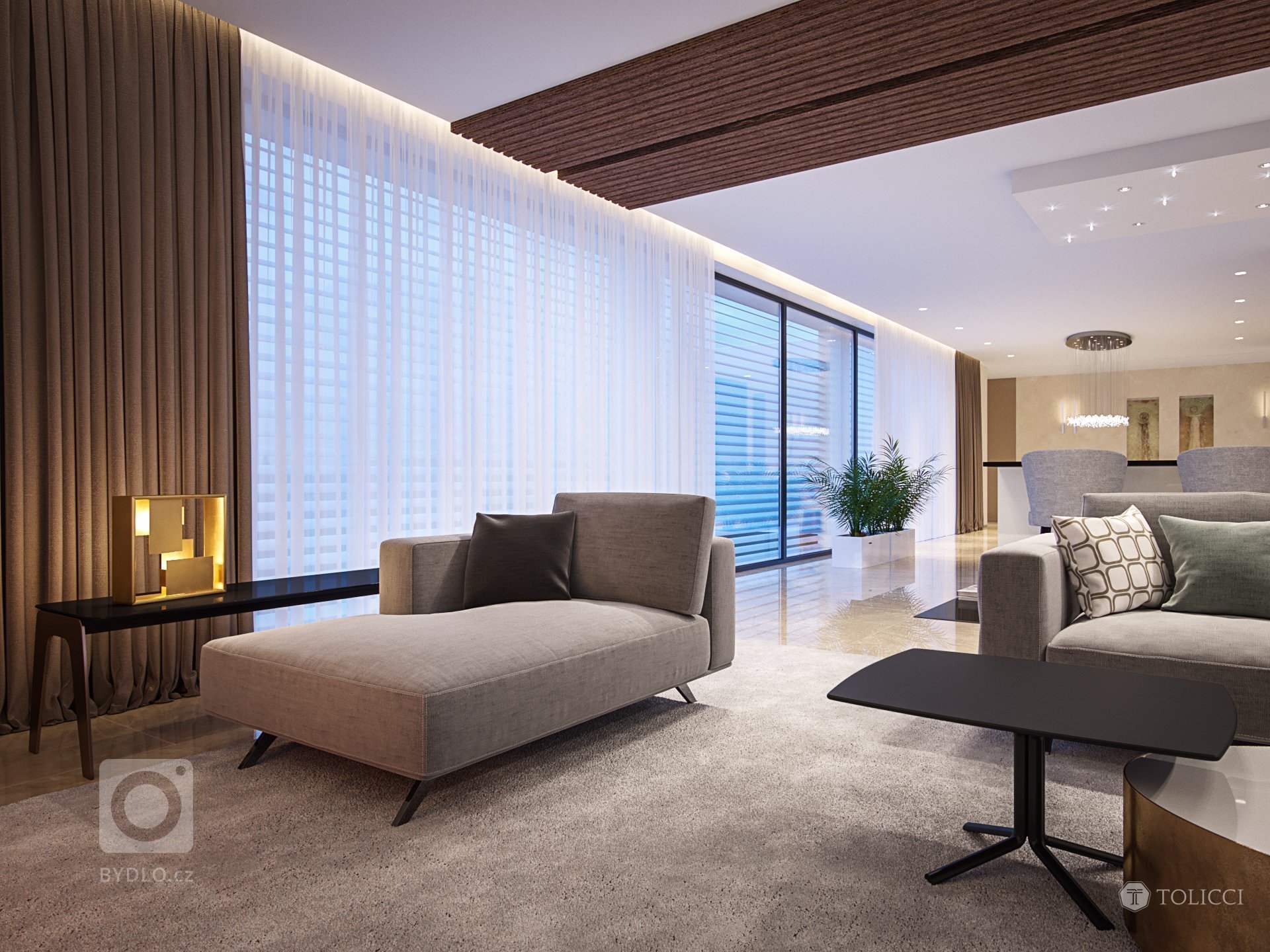 Návrh interiéru tejto rezidencie odráža splynutie krémových farebných tónov a prvkov lesku a exkluzivity arabského sveta. Ako akcenty v tomto návrhu sme na…