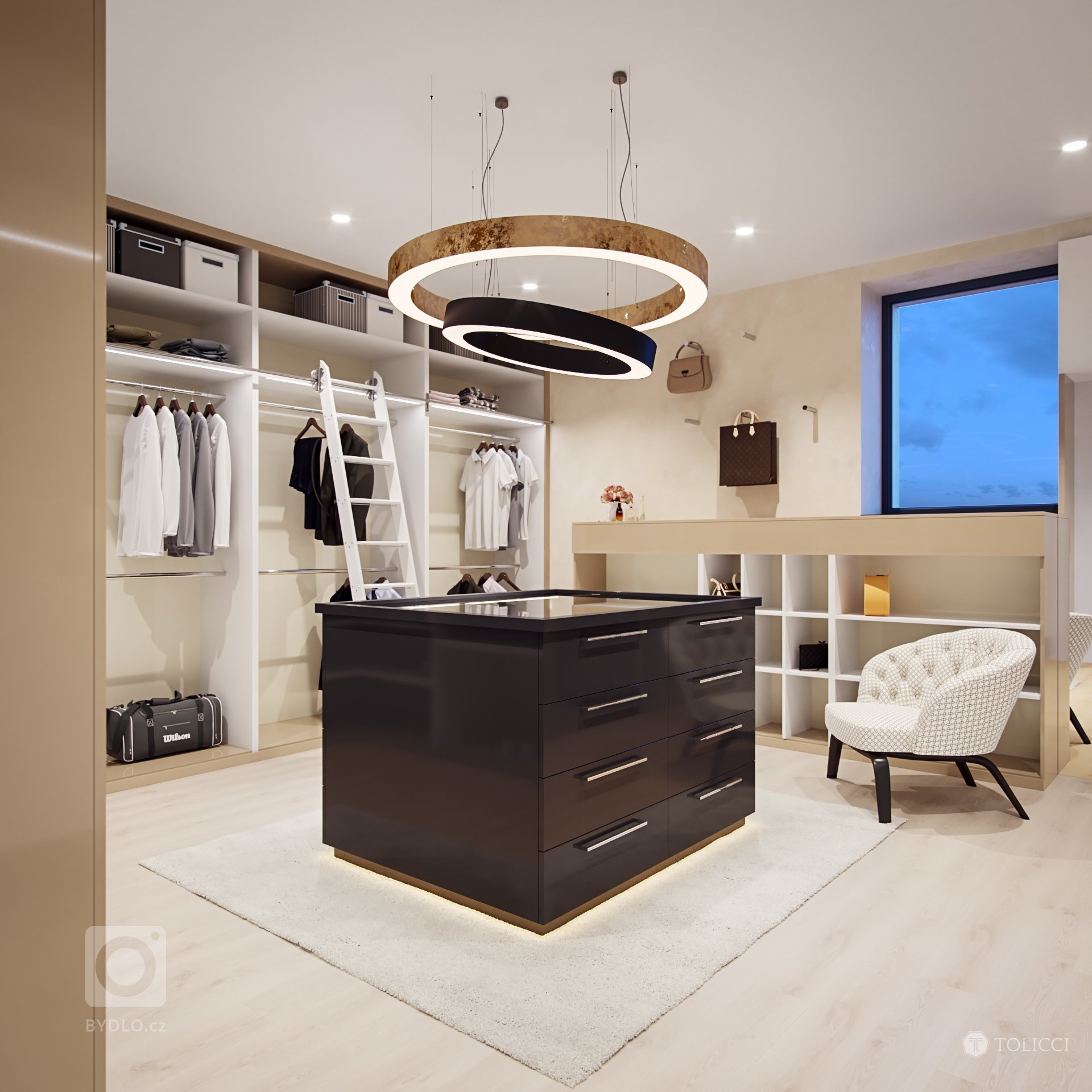 Návrh interiéru tejto rezidencie odráža splynutie krémových farebných tónov a prvkov lesku a exkluzivity arabského sveta. Ako akcenty v tomto návrhu sme na…