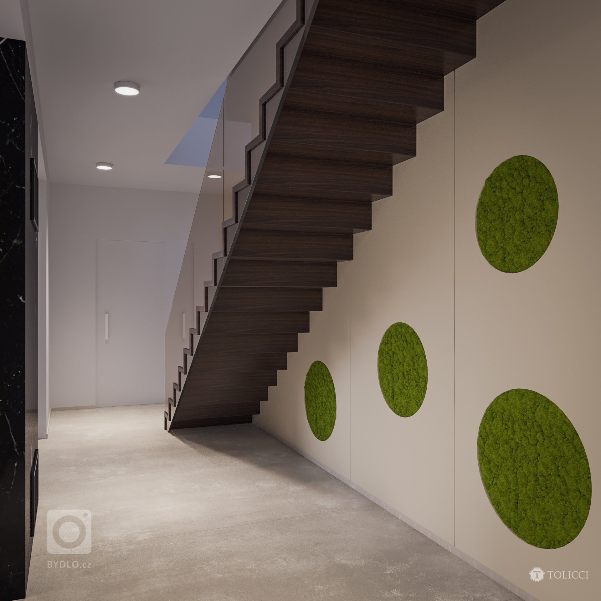 Návrh interiéru tejto rodinnej rezidencie je prioritne založený na základných princípoch identity tvorby interiérov TOLICCI. Základom sa stali zemité, teplé…