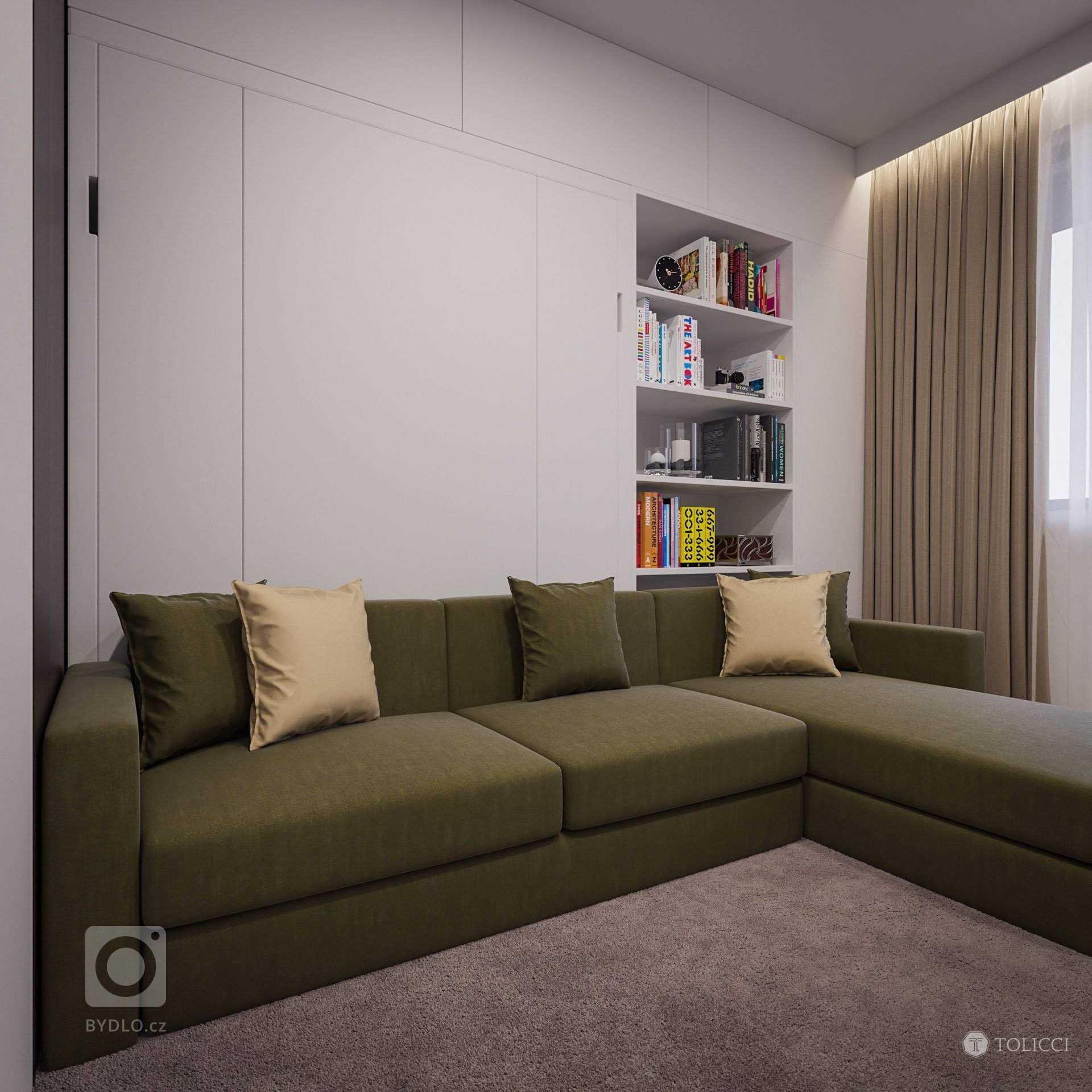 Návrh interiéru tejto rodinnej rezidencie je prioritne založený na základných princípoch identity tvorby interiérov TOLICCI. Základom sa stali zemité, teplé…