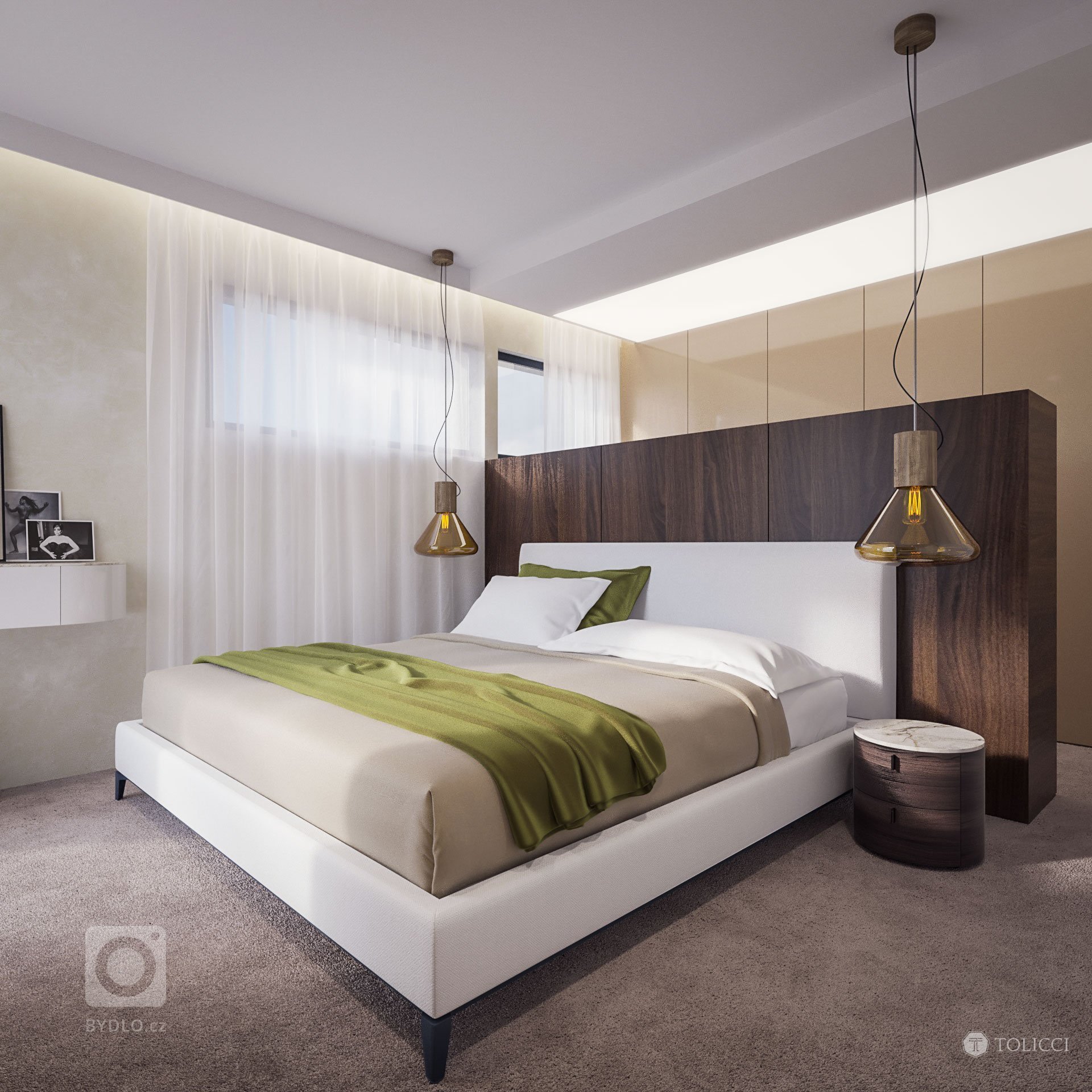 Návrh interiéru tejto rodinnej rezidencie je prioritne založený na základných princípoch identity tvorby interiérov TOLICCI. Základom sa stali zemité, teplé…