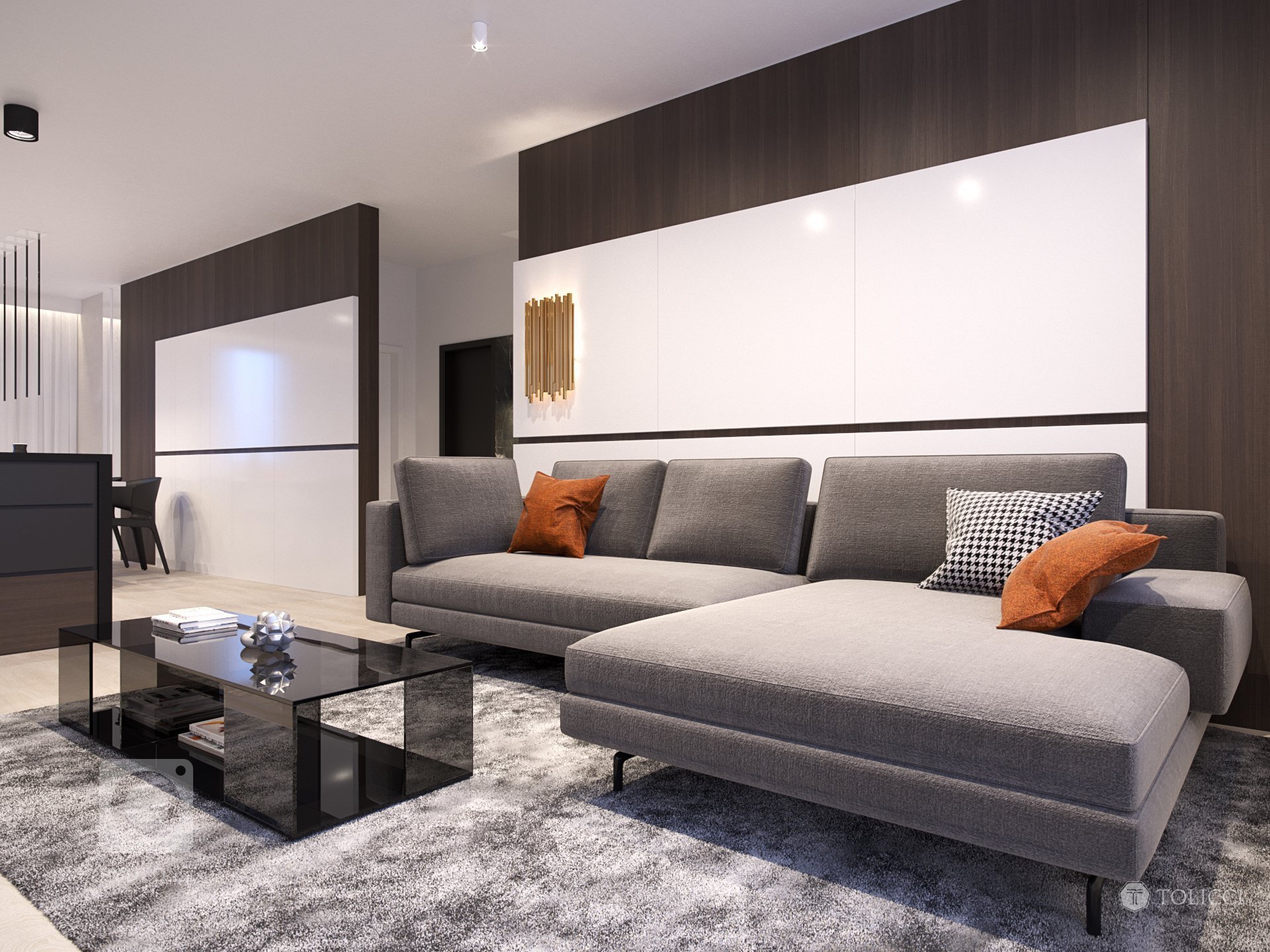 Cieľom návrhu bolo vytvorenie vzorového interiéru bytu pre developerský projekt Mierová, Bratislava. Dizajn odráža návrh elegantného moderného interiéru…