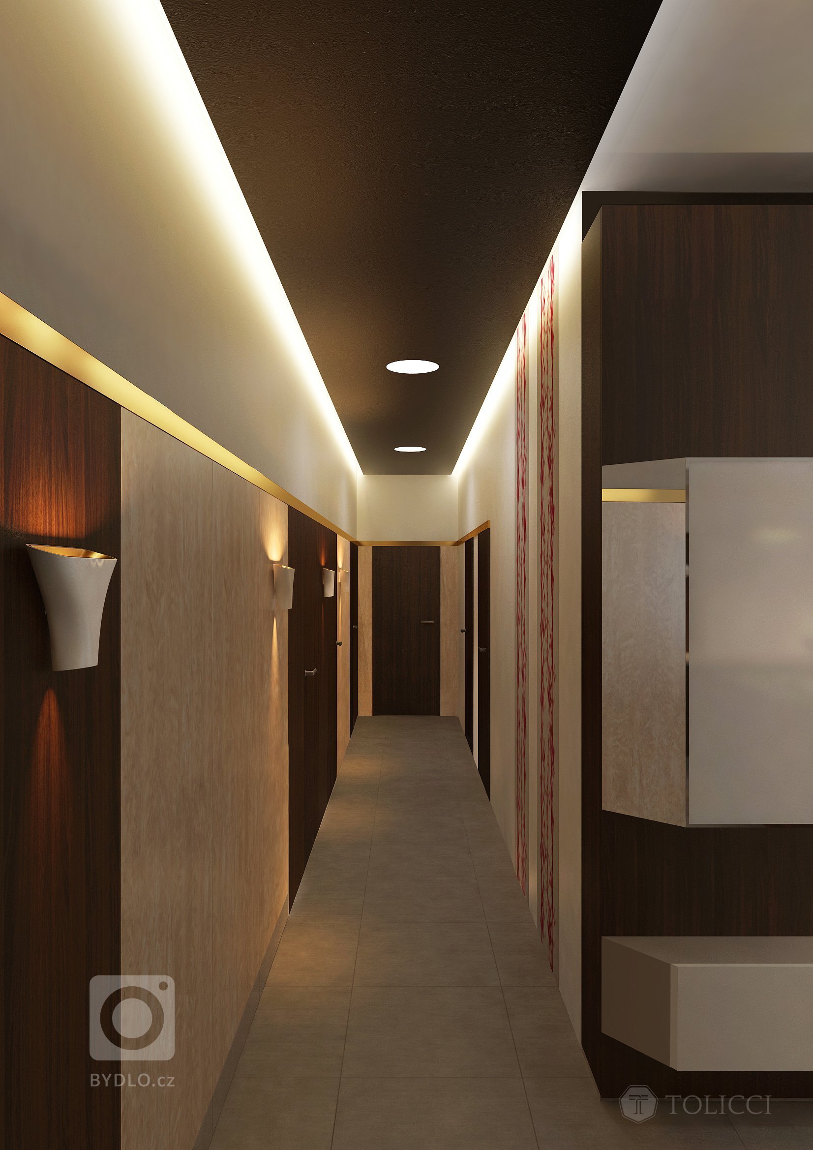 Návrh interiéru rodinnej rezidencie odráža spojenie dvoch dizajnérskych prístupov: východného arabského a stredoeurópskeho talianskeho. Na podklade zemitých…