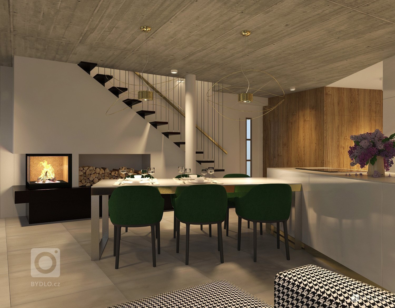 Cieľom návrhu rodinnej rezidencie bolo dosiahnuť nestarnúci, luxusný a umelecky smerovaný dizajn interiéru. Klientove nadšenie pre umenie sme podporili…