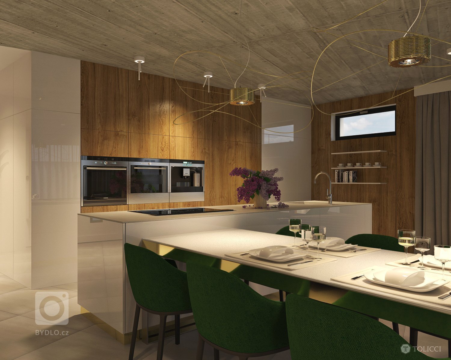 Cieľom návrhu rodinnej rezidencie bolo dosiahnuť nestarnúci, luxusný a umelecky smerovaný dizajn interiéru. Klientove nadšenie pre umenie sme podporili…