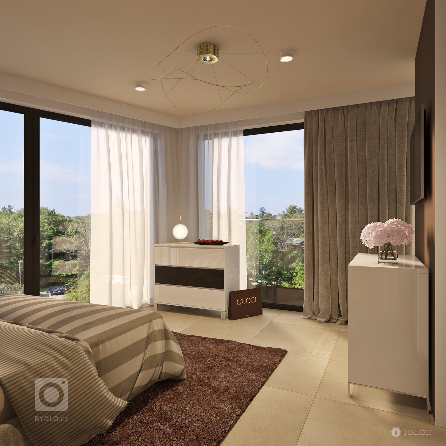 Cieľom návrhu rodinnej rezidencie bolo dosiahnuť nestarnúci, luxusný a umelecky smerovaný dizajn interiéru. Klientove nadšenie pre umenie sme podporili…