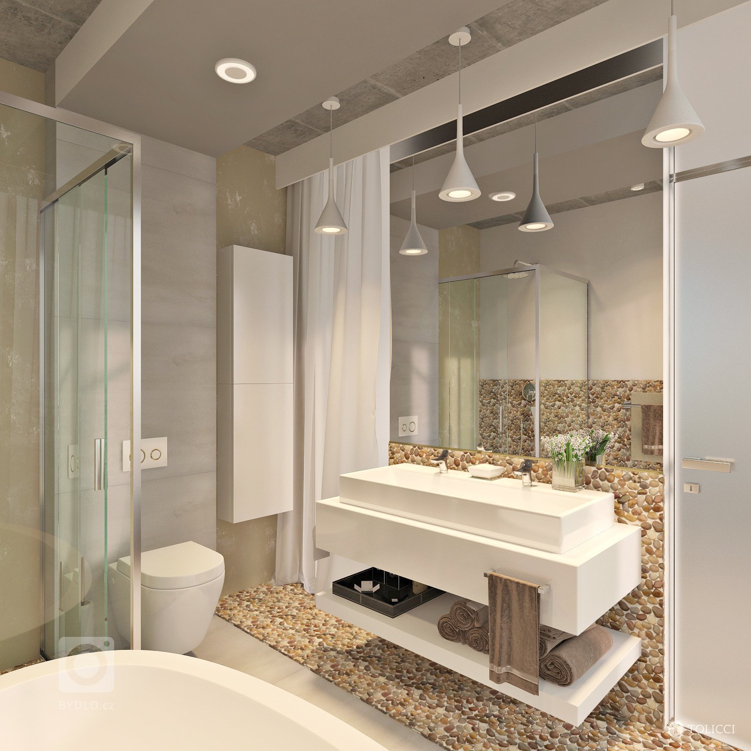 Cieľom návrhu rodinnej rezidencie bolo dosiahnuť nestarnúci, luxusný a umelecky smerovaný dizajn interiéru. Klientove nadšenie pre umenie sme podporili…