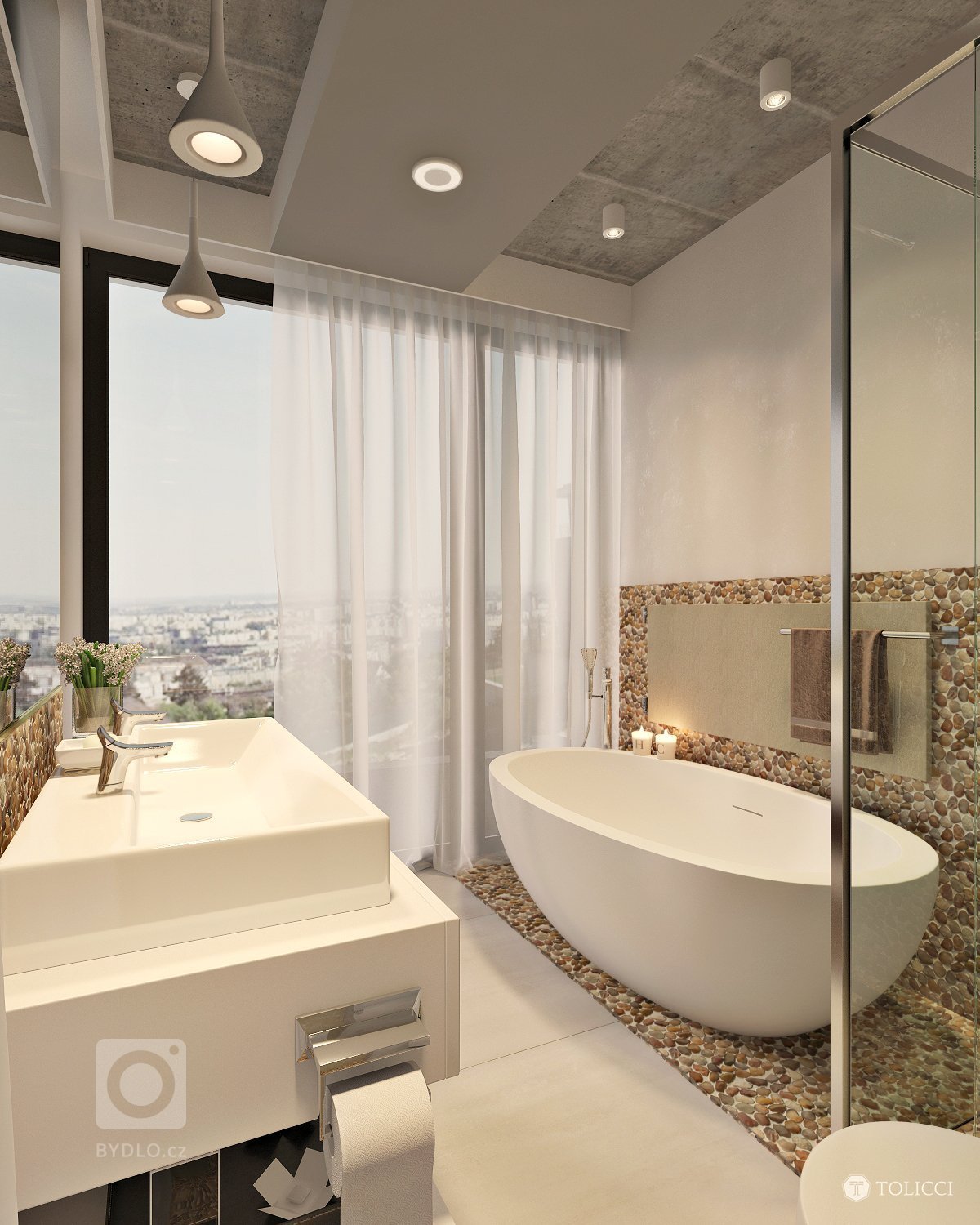 Cieľom návrhu rodinnej rezidencie bolo dosiahnuť nestarnúci, luxusný a umelecky smerovaný dizajn interiéru. Klientove nadšenie pre umenie sme podporili…