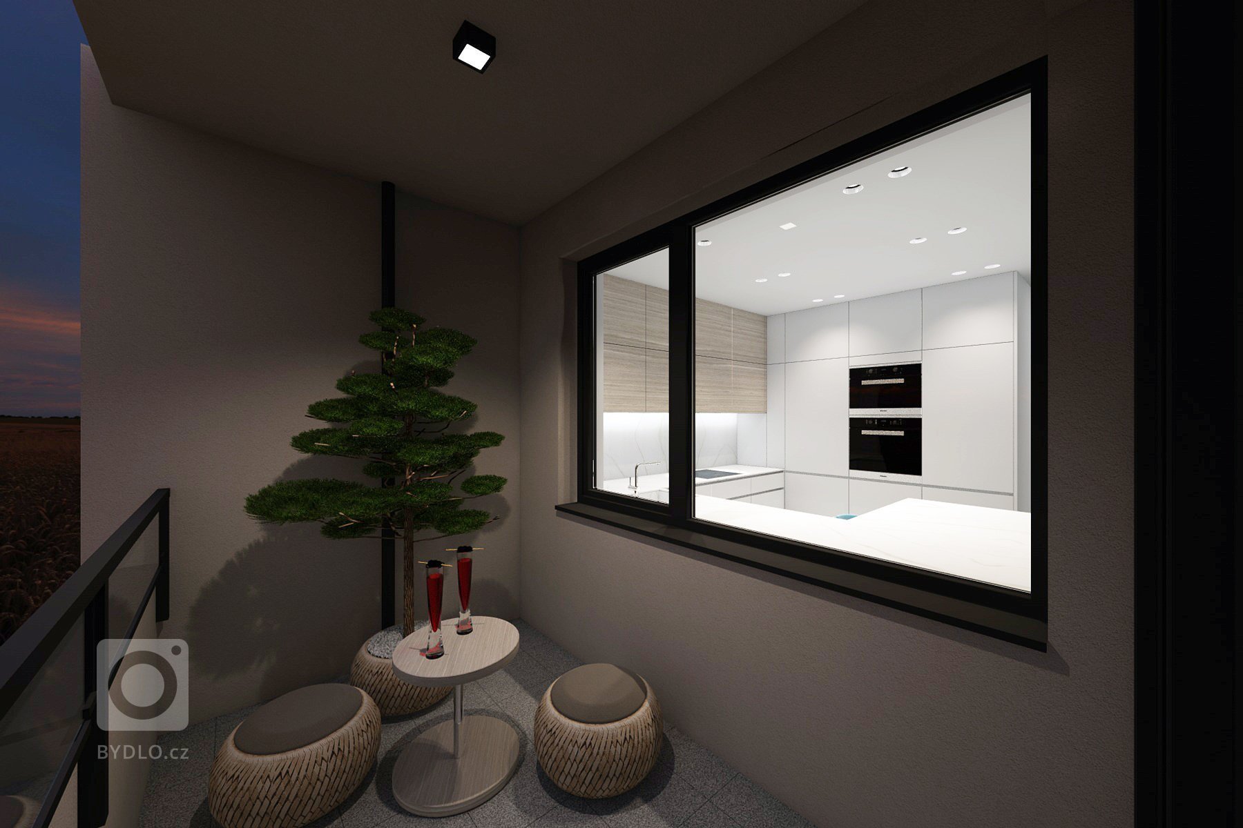 Interiér bytu, Zuckermandel, BA