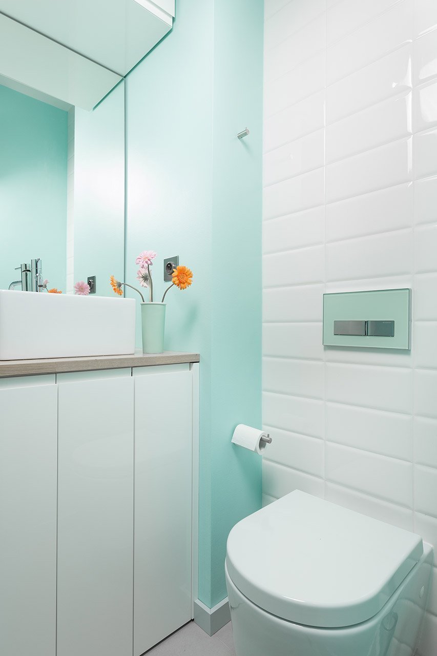 Chytře řešený úložný prostor.