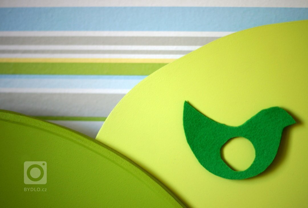 Dětský pokoj se stromy