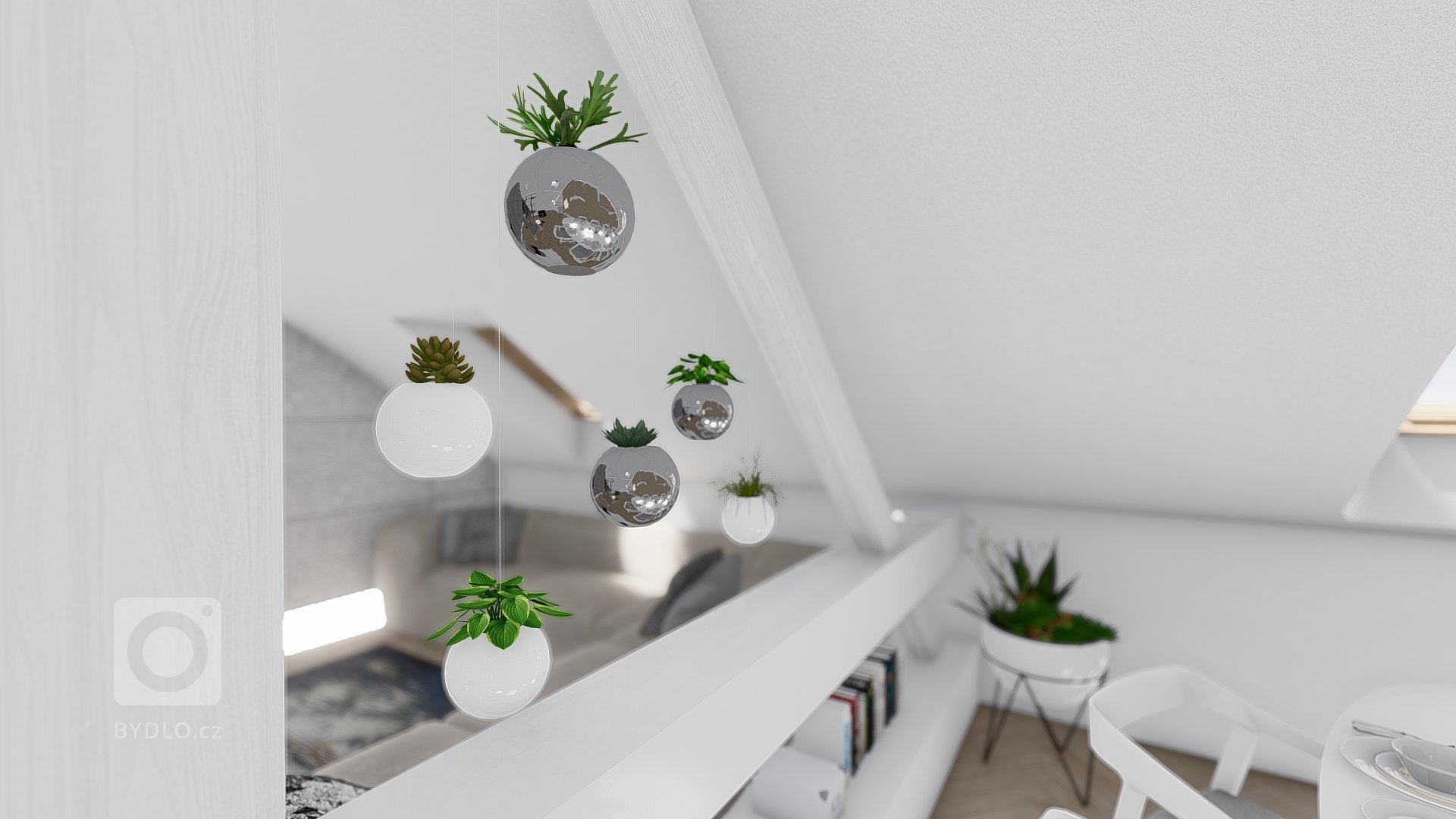 Vytvořit elegantní prostor v podkroví městského domu, kde jsou typické trámy a atypické místnosti se skosenými stropy, byl opak stylu, který je klienty…