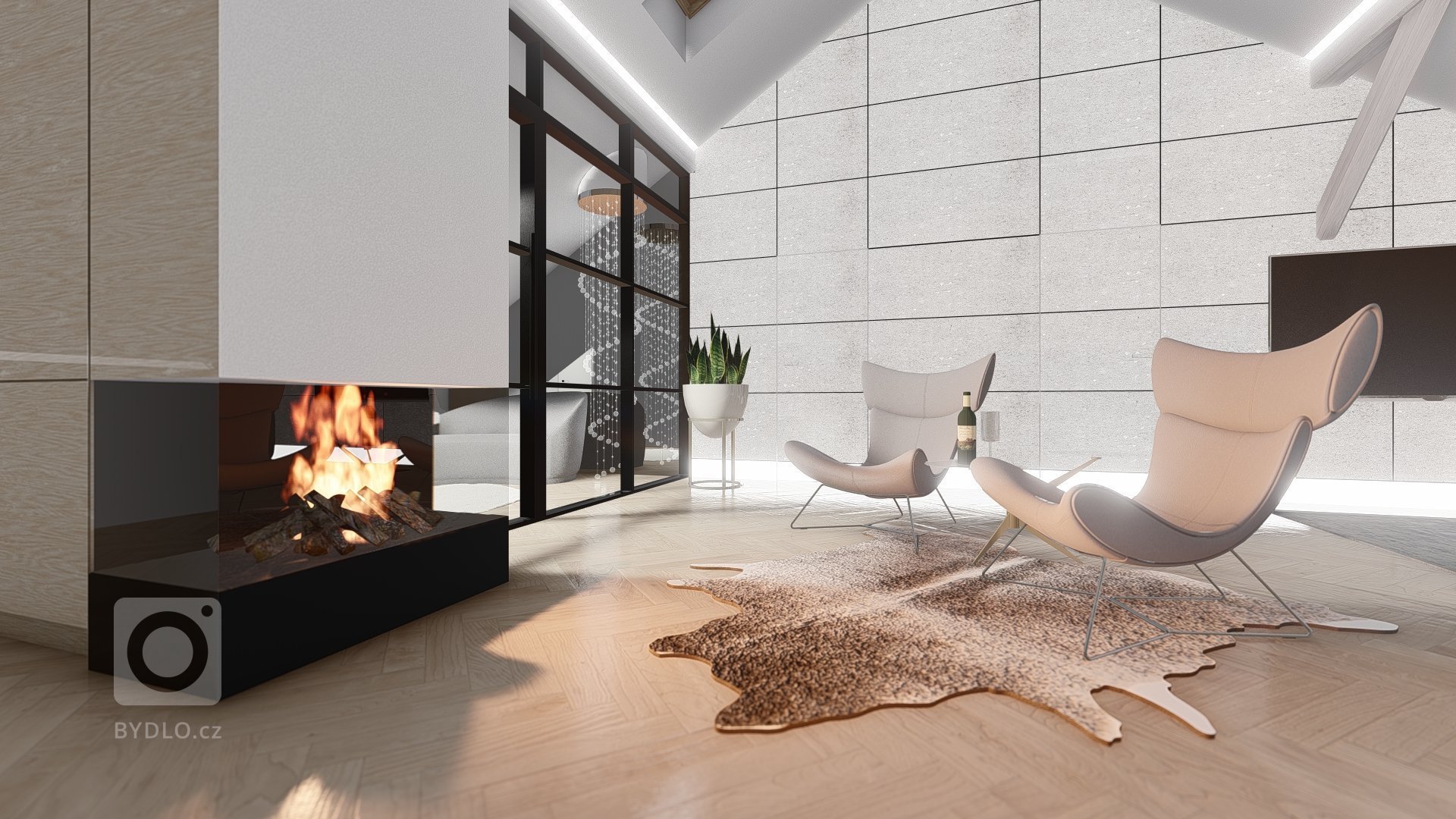 Vytvořit elegantní prostor v podkroví městského domu, kde jsou typické trámy a atypické místnosti se skosenými stropy, byl opak stylu, který je klienty…